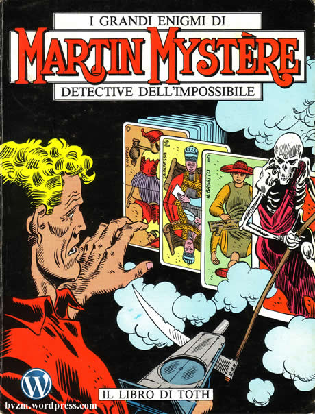 Tarocchi e fumetti: Martin Mystère, "Il libro di Thot" M033